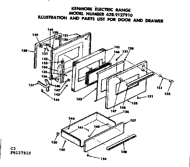 Door and drawer