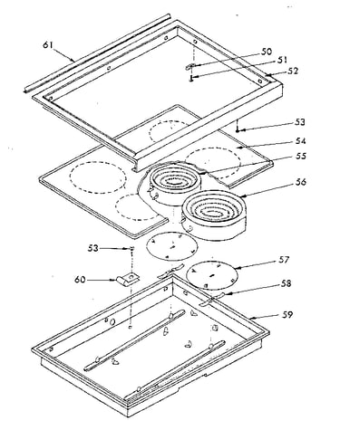 Main top cook surface