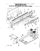 Backguard and cooktop assembly