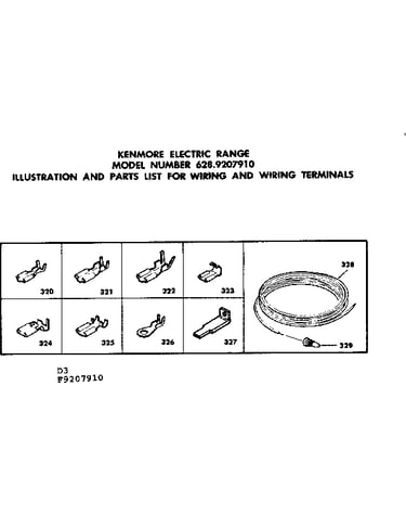 Wiring and wiring terminals