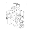 Kenmore 6289217540 body assembly diagram