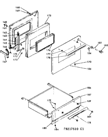 Door and drawer