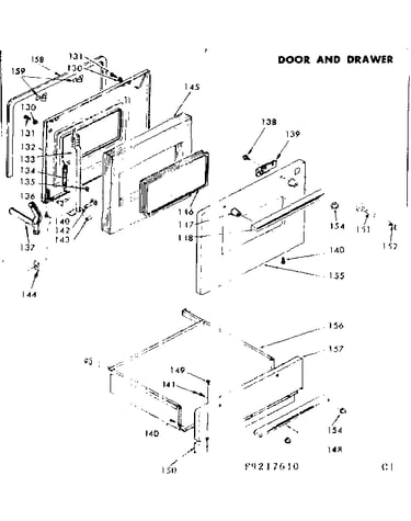 Door and drawer