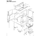 Kenmore 6289227610 body assembly diagram