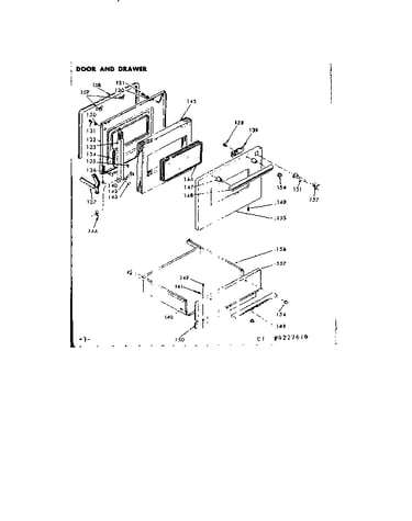 Door and drawer
