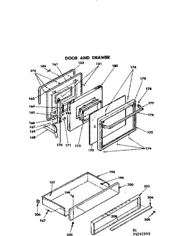 Door and drawer