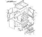Kenmore 6289307710 body assembly diagram