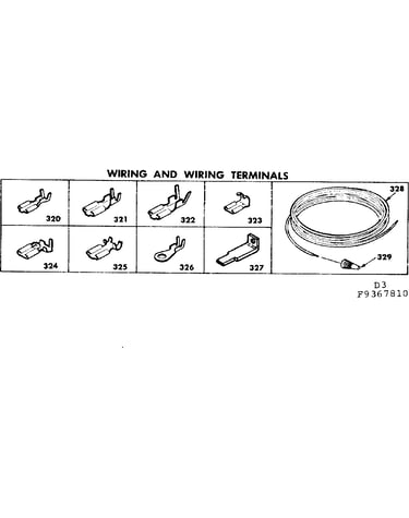 Wiring and wiring terminals