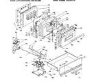 Kenmore 6289377710 door, latch mechanism and drawer diagram