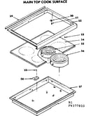 Main top cook surface