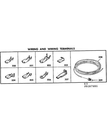 Wiring and wiring terminals