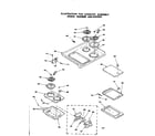 Kenmore 6289397891 cooktop assembly diagram