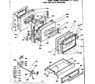 Kenmore 628939990 door and latch mechanism diagram