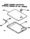 Optional griddle kit