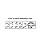 Wiring and wiring terminals