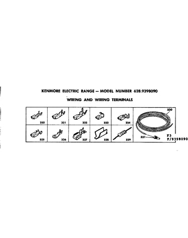 Wiring and wiring terminals