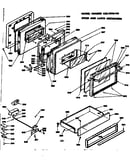 Door and latch mechanism