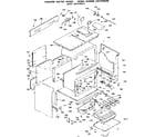 Kenmore 6289398290 body assembly diagram