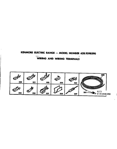 Wiring and wiring terminals