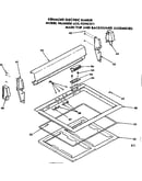 Main top and backguard assemblies