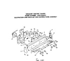 Kenmore 6289398491 control panel assembly diagram