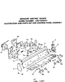 Control panel assembly