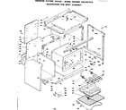 Kenmore 6289427910 body assembly diagram