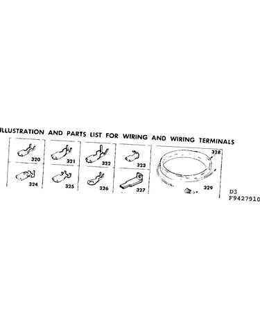 Wiring and wiring terminals
