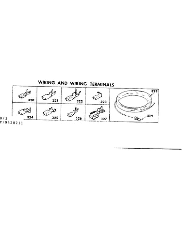 Wiring and wiring terminals