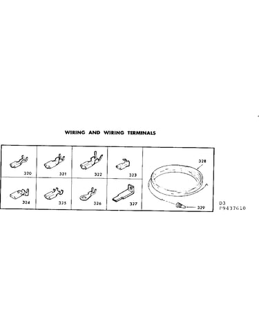 Wiring and wiring terminals
