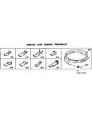 Wiring and wiring terminals