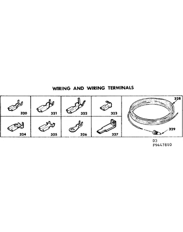 Wiring and wiring terminals