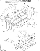 Backguard and cooktop assembly