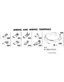 Wiring and wiring terminals