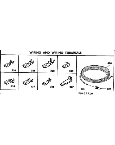 Wiring and wiring terminals