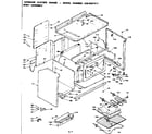 Kenmore 6289457911 body assembly diagram