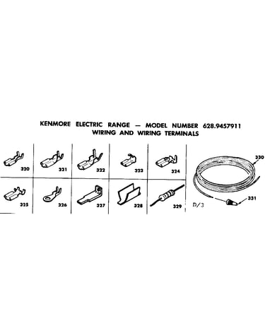 Wiring and wiring terminals