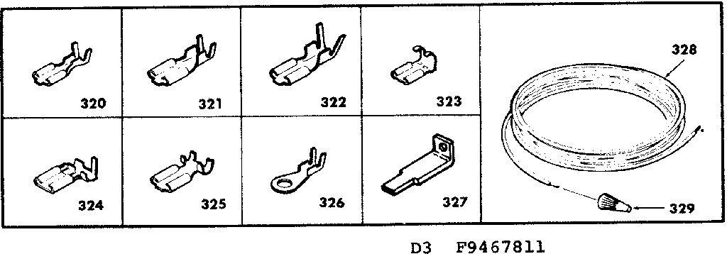 Wiring and wiring terminals