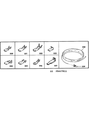 Wiring and wiring terminals
