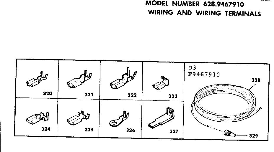 Wiring and wiring terminals