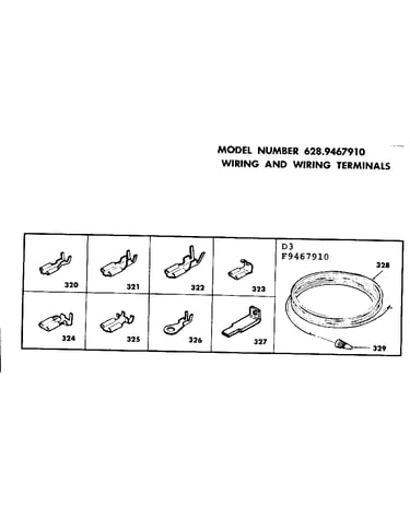 Wiring and wiring terminals