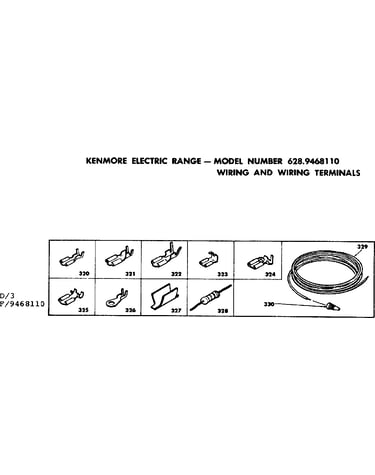 Wiring and wiring terminals