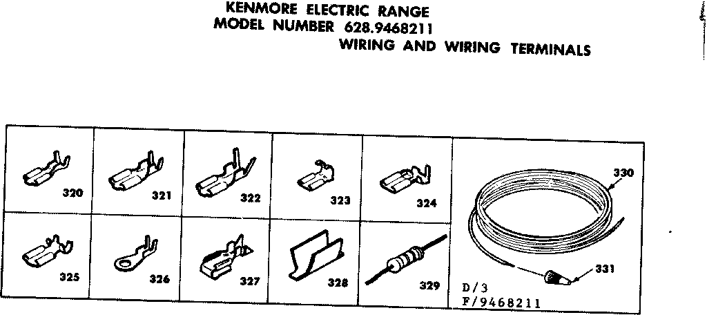 Wiring and wiring terminals