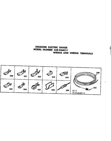 Wiring and wiring terminals