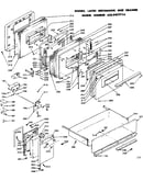 Doors, latch mechanism & drawer