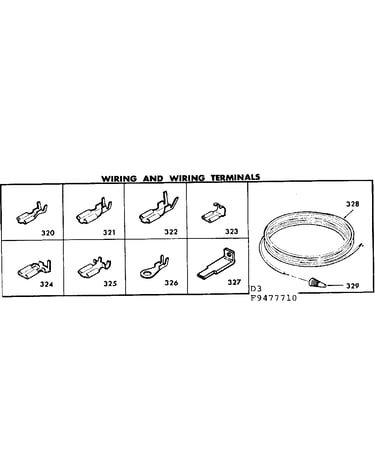 Wiring and wiring terminals