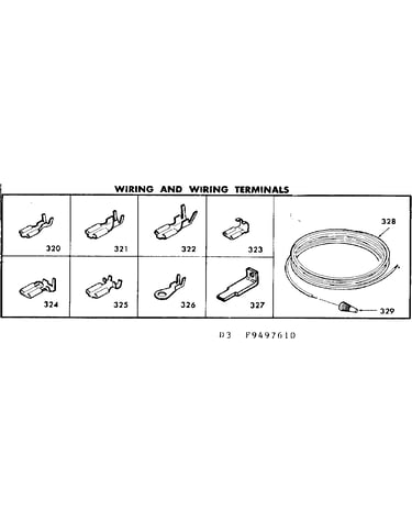 Wiring and wiring terminals