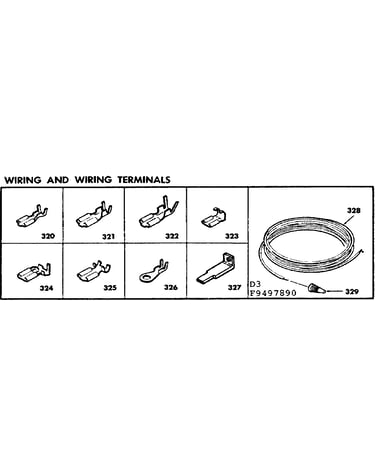 Wiring and wiring terminals