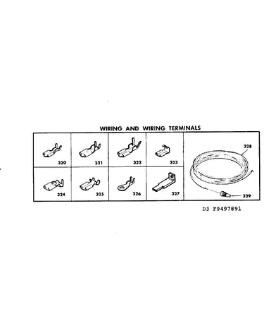 Wiring and wiring terminals