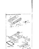 Backguard and main top section